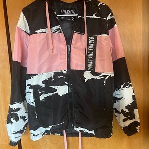 Five By Five Black and Pink Jacket